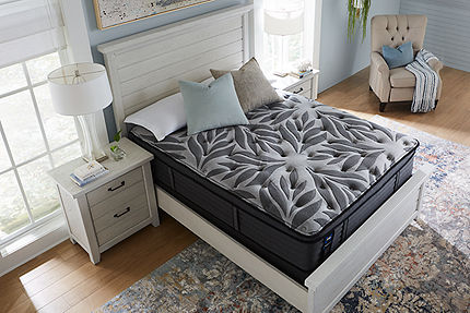 Sealy titanium plush hot sale pillowtop mattress set